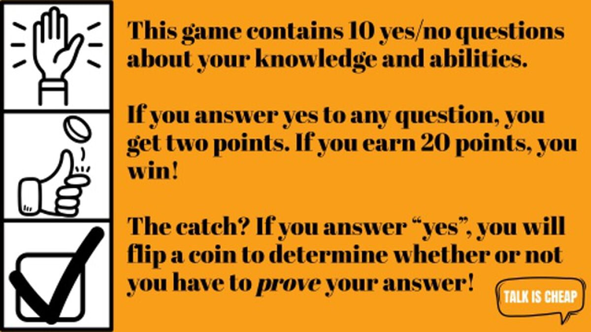 Talk is Cheap: Volume 2 image number null